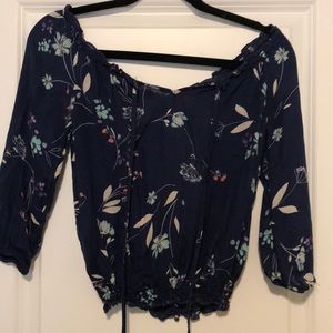 Floral Off-the-Shoulder Top